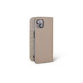 (iPhone 14 Plus) Diary Case Nobile X Embossed Croco Leather