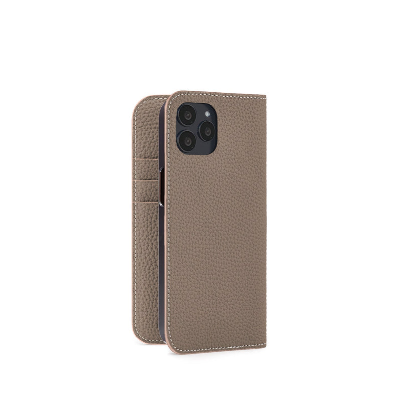 Diary Case Shrink Leather (iPhone 12 / 12 Pro)