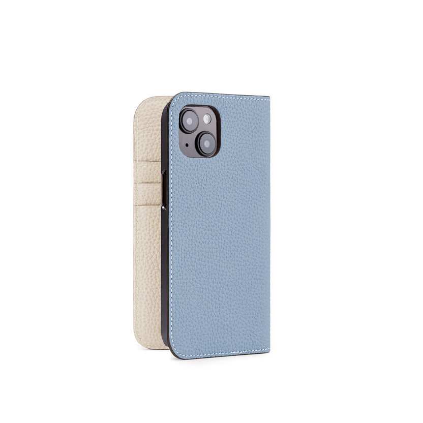 Diary Case Shrink Leather (iPhone 14)