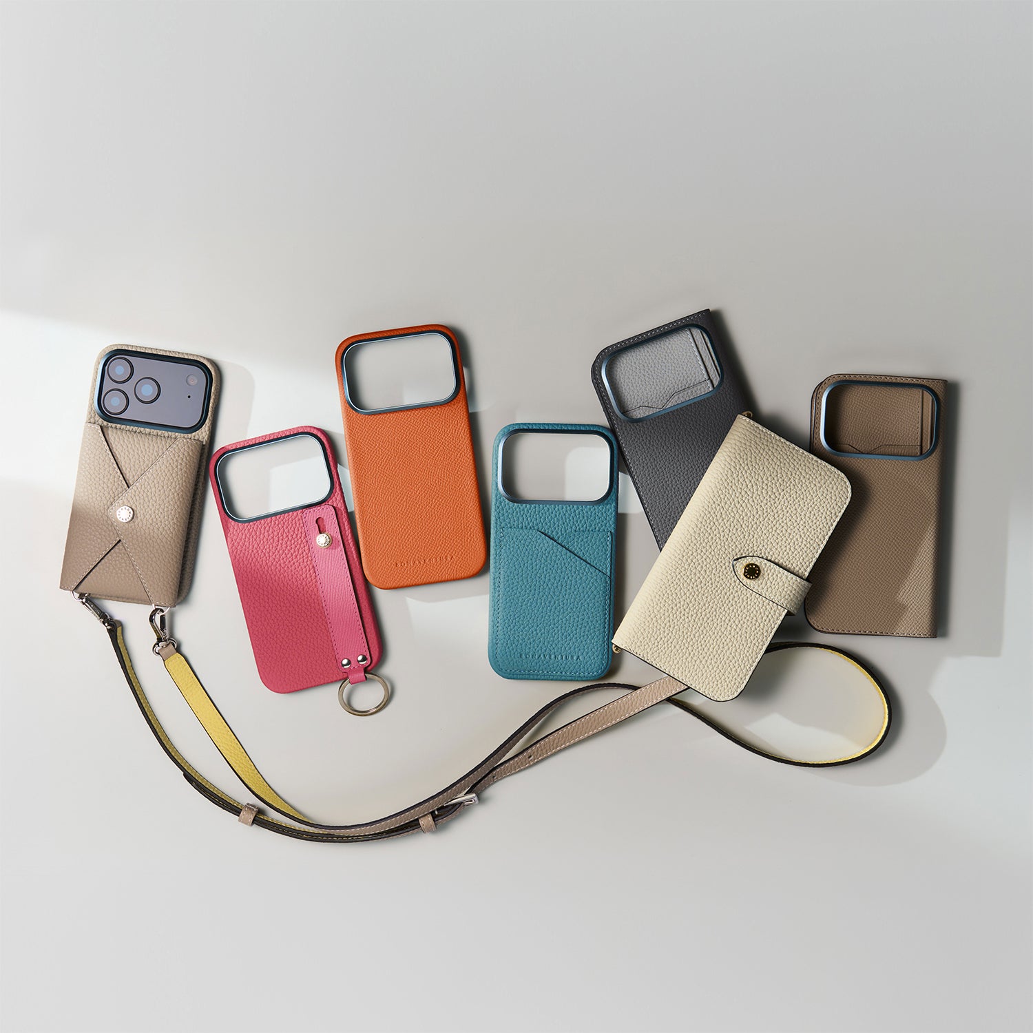 iPhone Air) Back Cover Case Shrink Leather – BONAVENTURA (ボナ