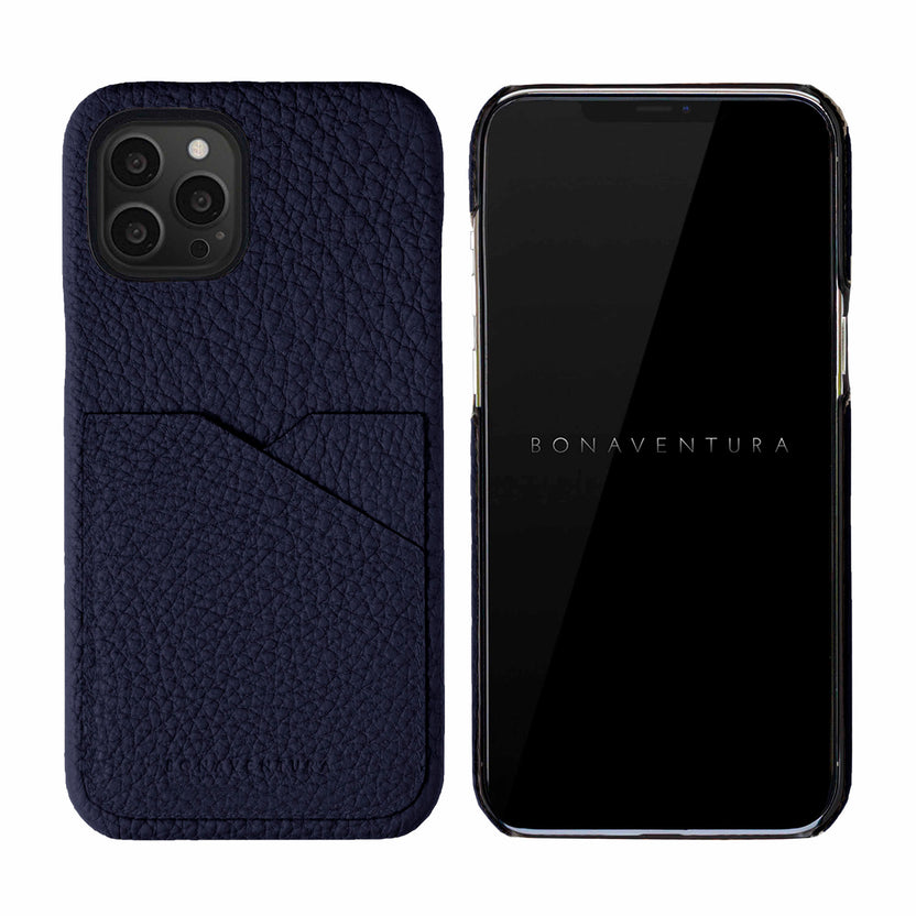 (iPhone 13 Pro Max) Back Cover Case Shrink Leather