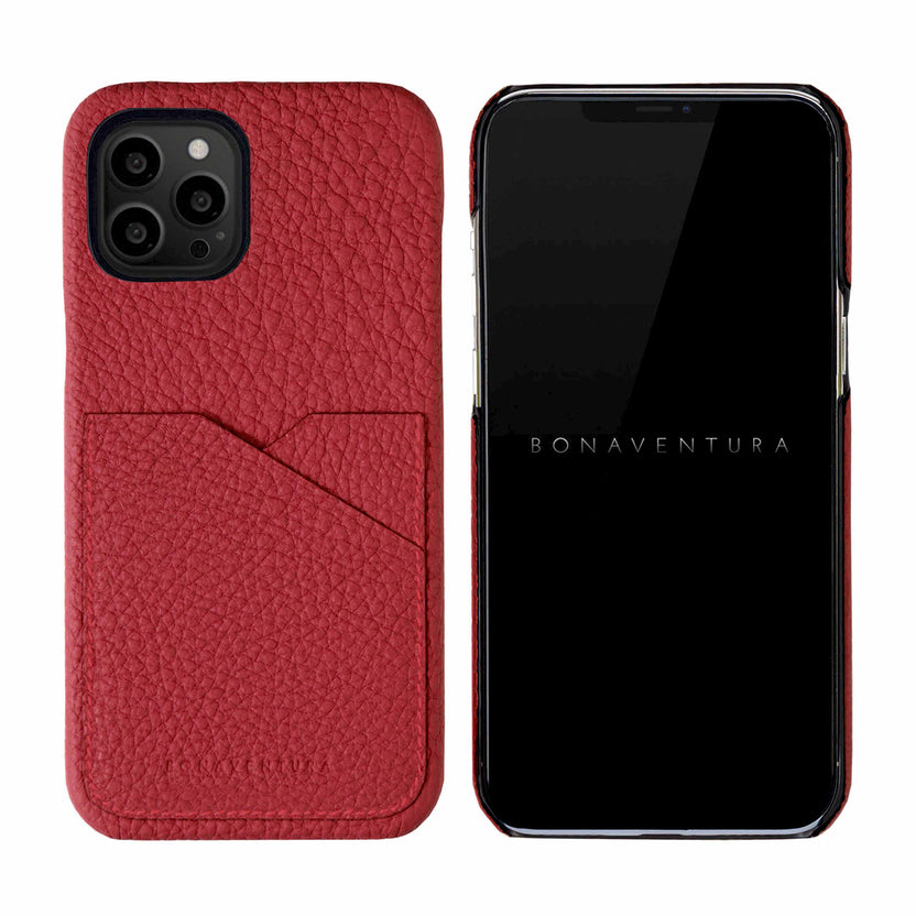 (iPhone 13 Pro Max) Back Cover Case Shrink Leather