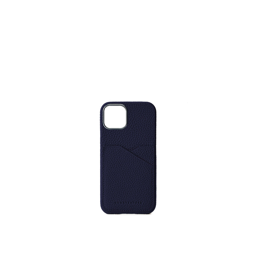 (iPhone 15) バックカバーケース シュリンクレザー
