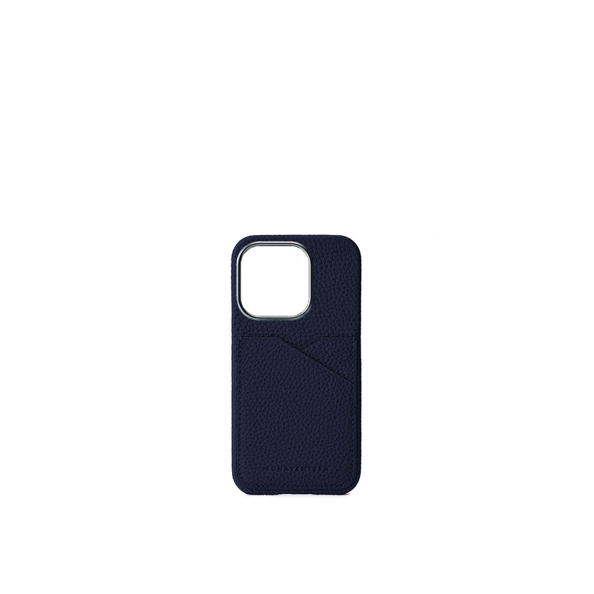 (iPhone 15 Pro) バックカバーケース シュリンクレザー