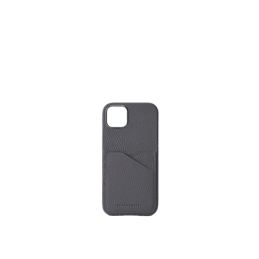 (iPhone 15 Plus) Back Cover Case Shrink Leather