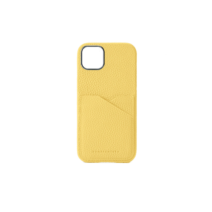 (iPhone 15 Plus) Back Cover Case Shrink Leather