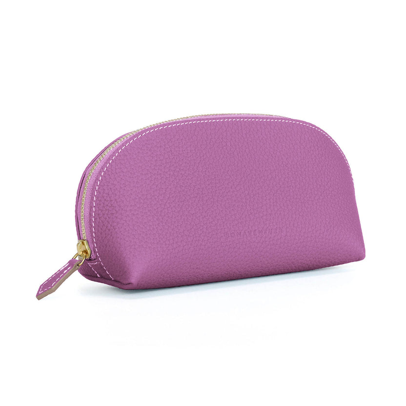 Cosmetic Pouch Shrink Leather (Small)