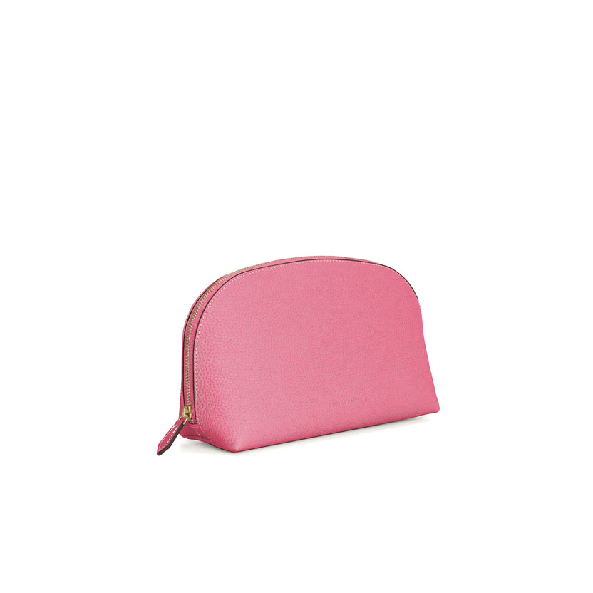 Cosmetic Pouch Shrink Leather (Large)