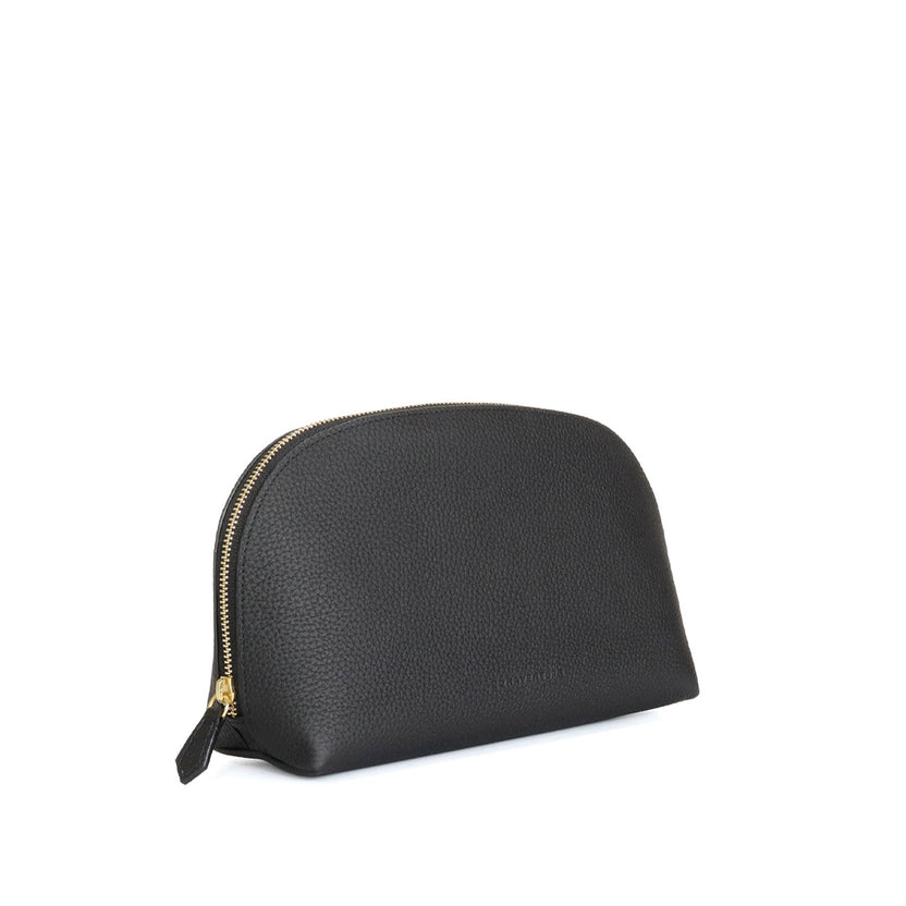 Cosmetic Pouch Shrink Leather (Large)