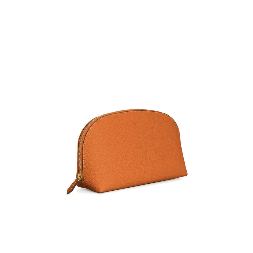 Cosmetic Pouch Shrink Leather (Large)