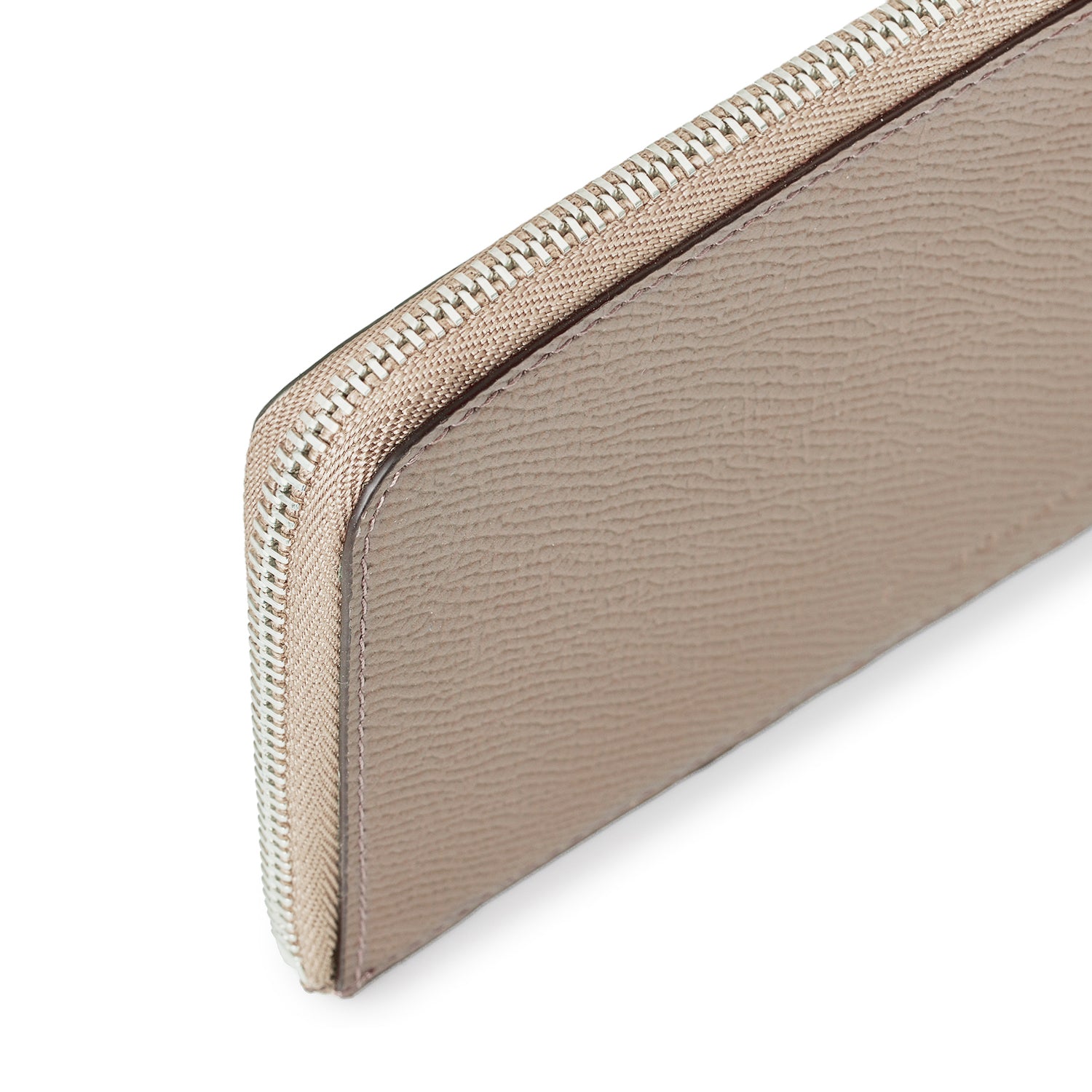 Long L-Zip Wallet Noblessa & Embossed Croco Leather