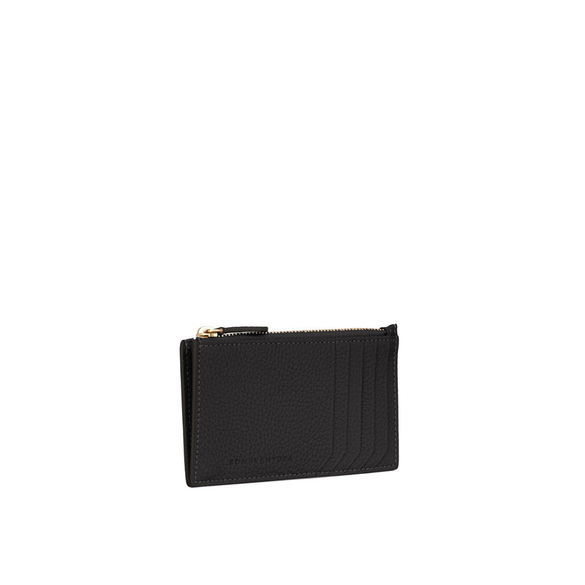 Mini Zip Wallet Shrink Leather
