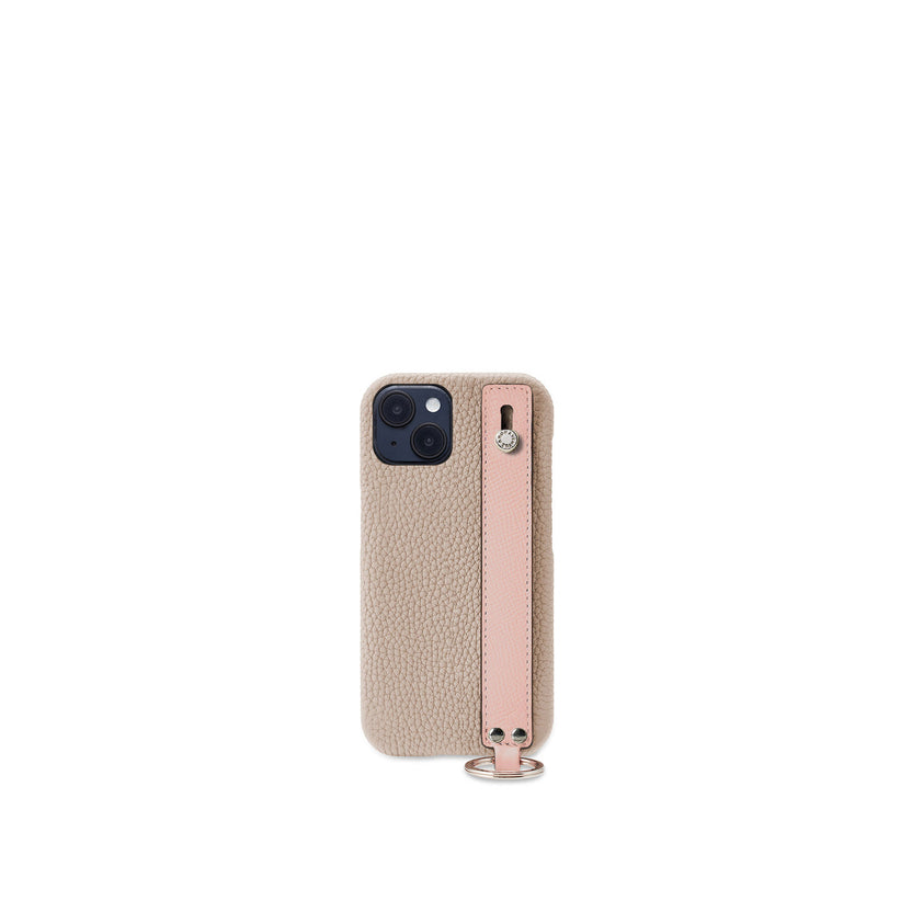 Back Cover Case With Handle Bottalato Leather (iPhone 14)