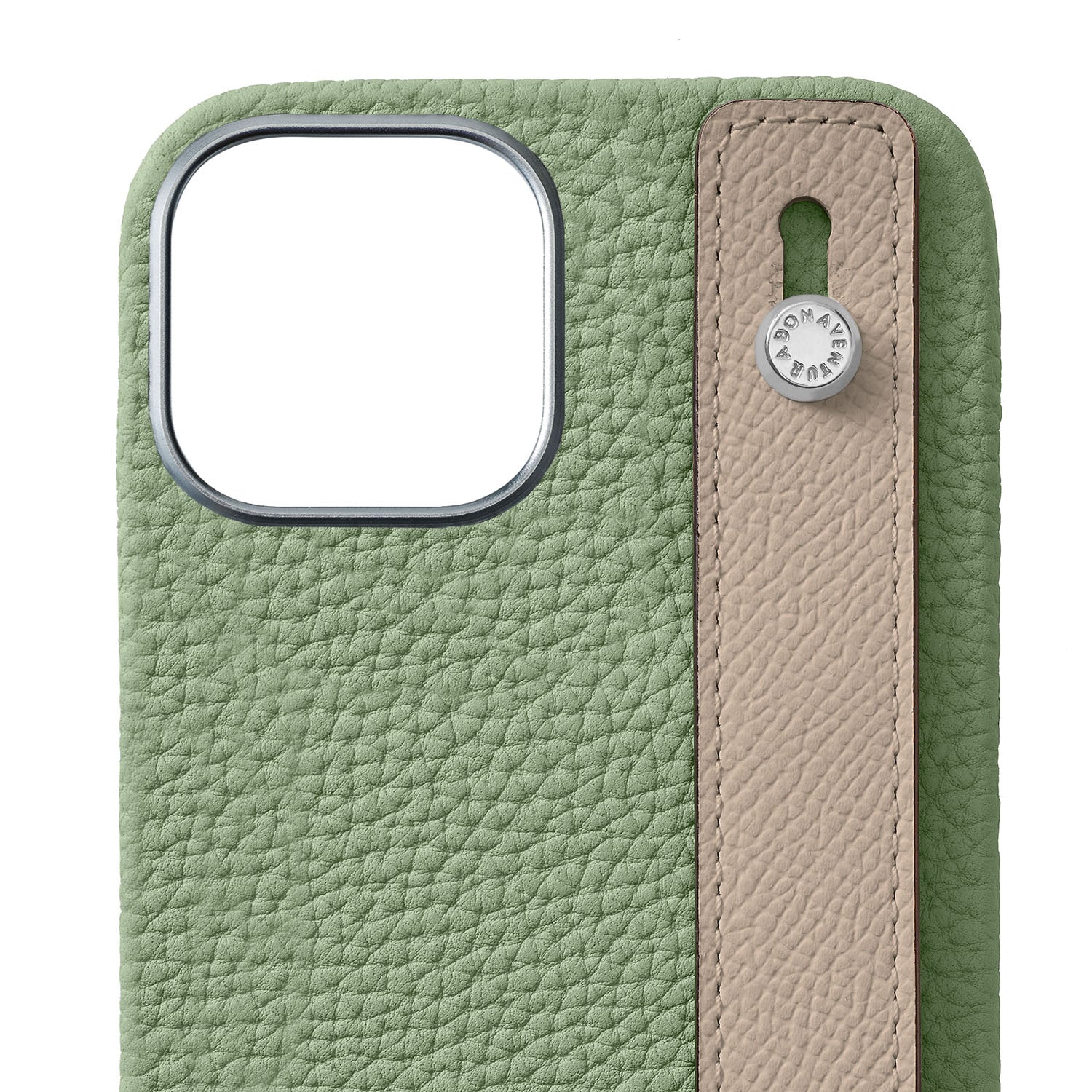 Back Cover Case with Handle Bottalato Leather (iPhone 15)