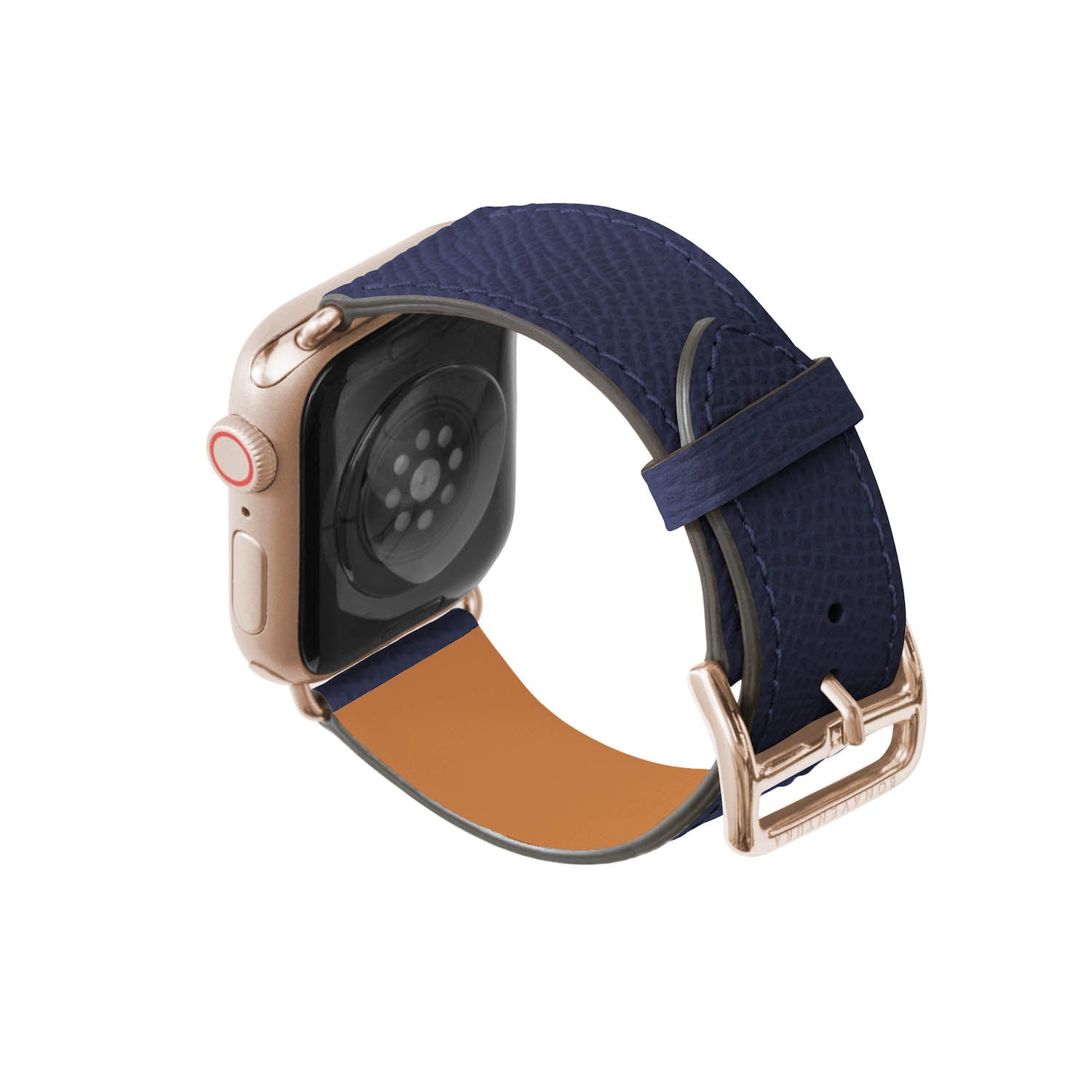 สายหนัง Apple Watch Noblessa [38mm/40mm/41mm, ขนาด M/L] (อะแดปเตอร์: สีทอง)