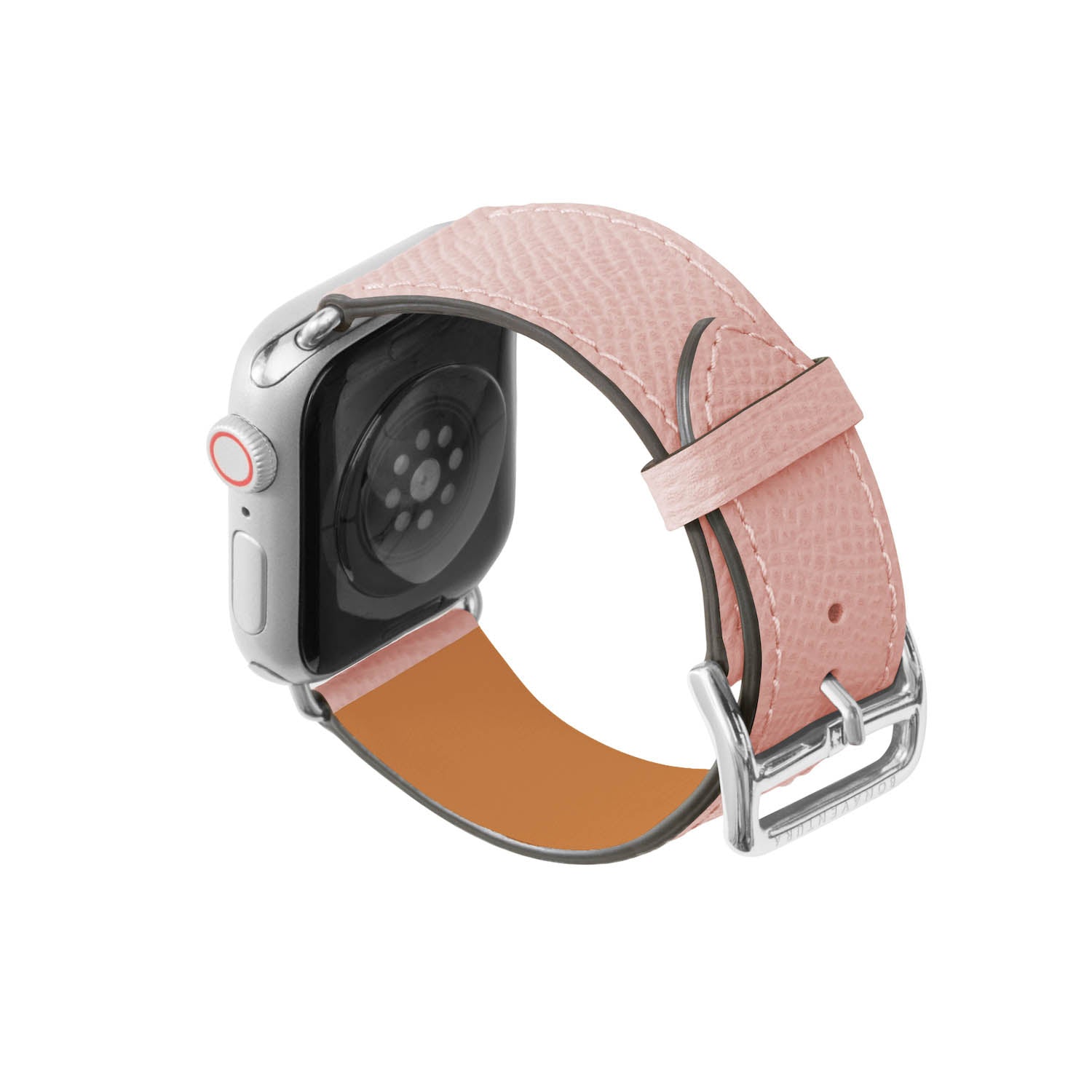 노브레사 Apple Watch 가죽 밴드【38 mm/40 mm/41 mm, M/L 사이즈】 (어댑터：실버)