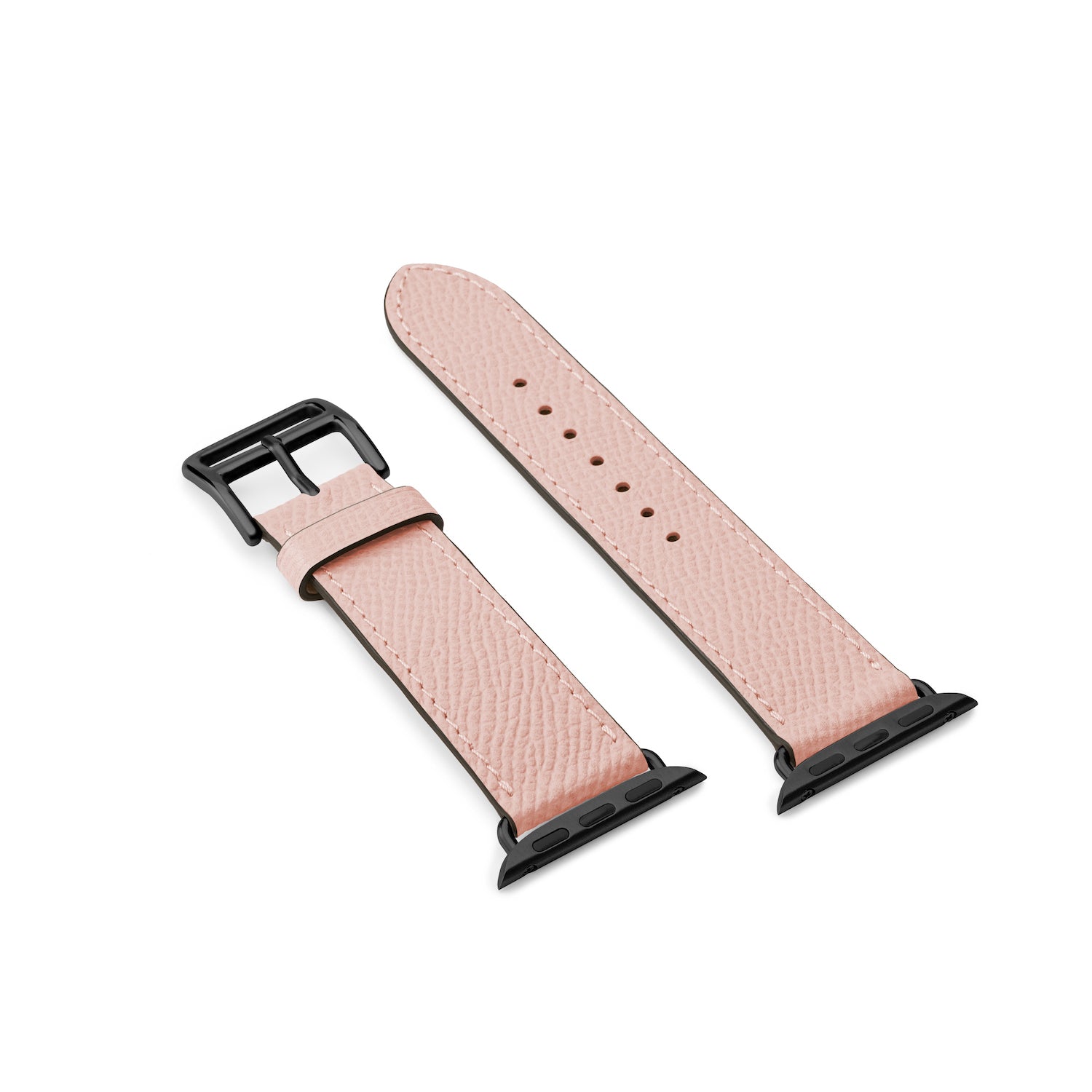 노브레사 Apple Watch 가죽 밴드【38 mm/40 mm/41 mm, S/M 사이즈】 (어댑터：블랙)