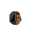 Bottalato Leather Apple Watch Band M/l 38/40/41mm (Black Adapter)