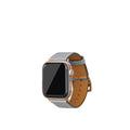 Shrink Leather Apple Watch Band S/M 38/40/41mm (Gold Adapter)