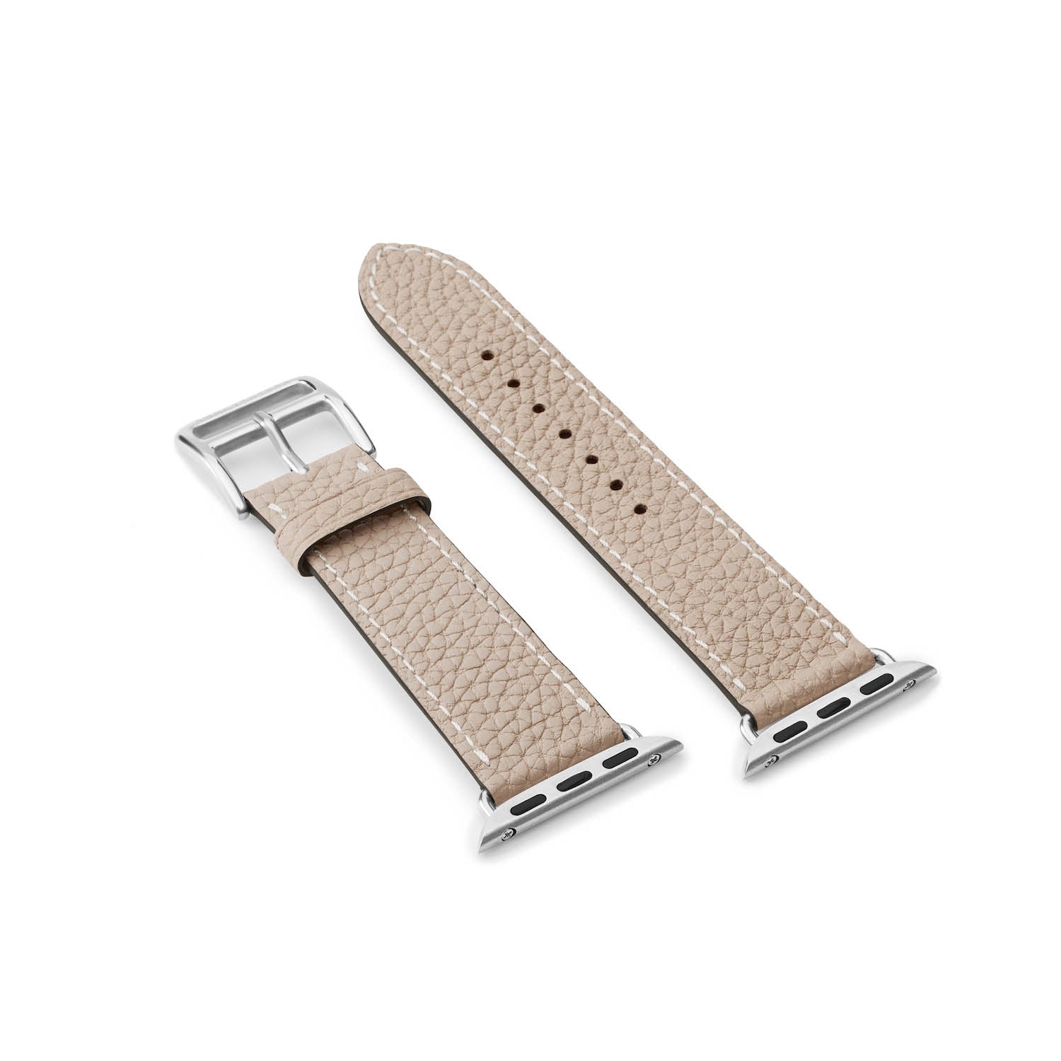 Bottalato Leather Apple Watch Band S/M 38/40/41mm (Silver Adapter)