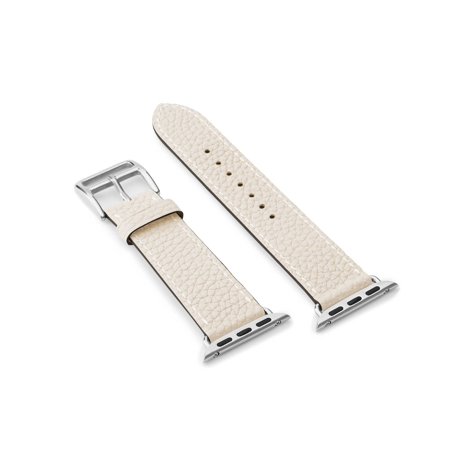 Bottalato Leather Apple Watch Band S/M 38/40/41mm (Silver Adapter)