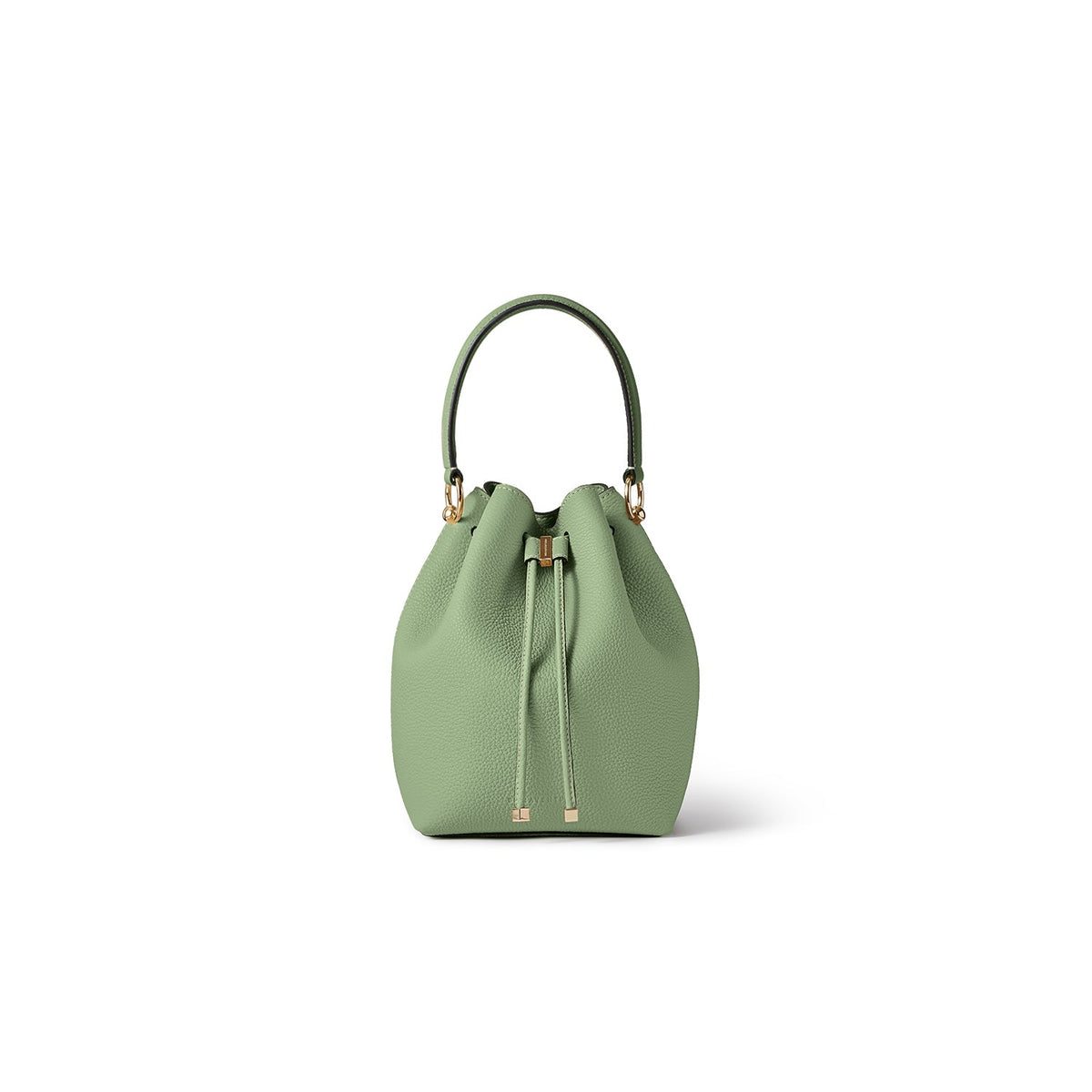 Angelica Bucket Bag Shrink Leather (Atmos Green)
