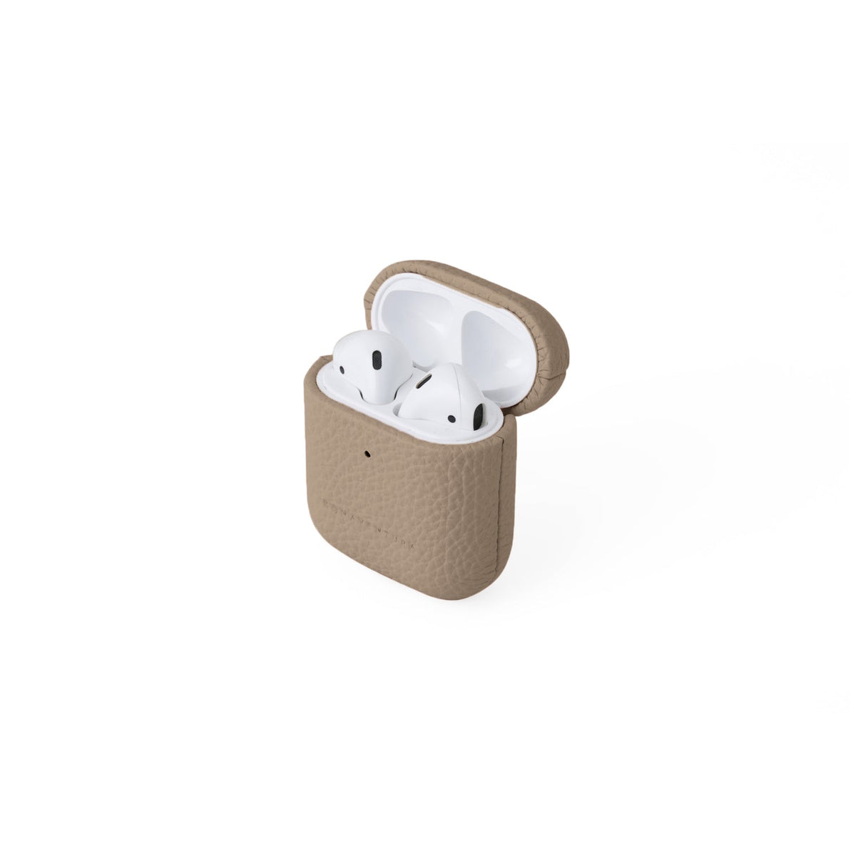 AirPods Case Shrink Leather (Greige - 1st Gen)
