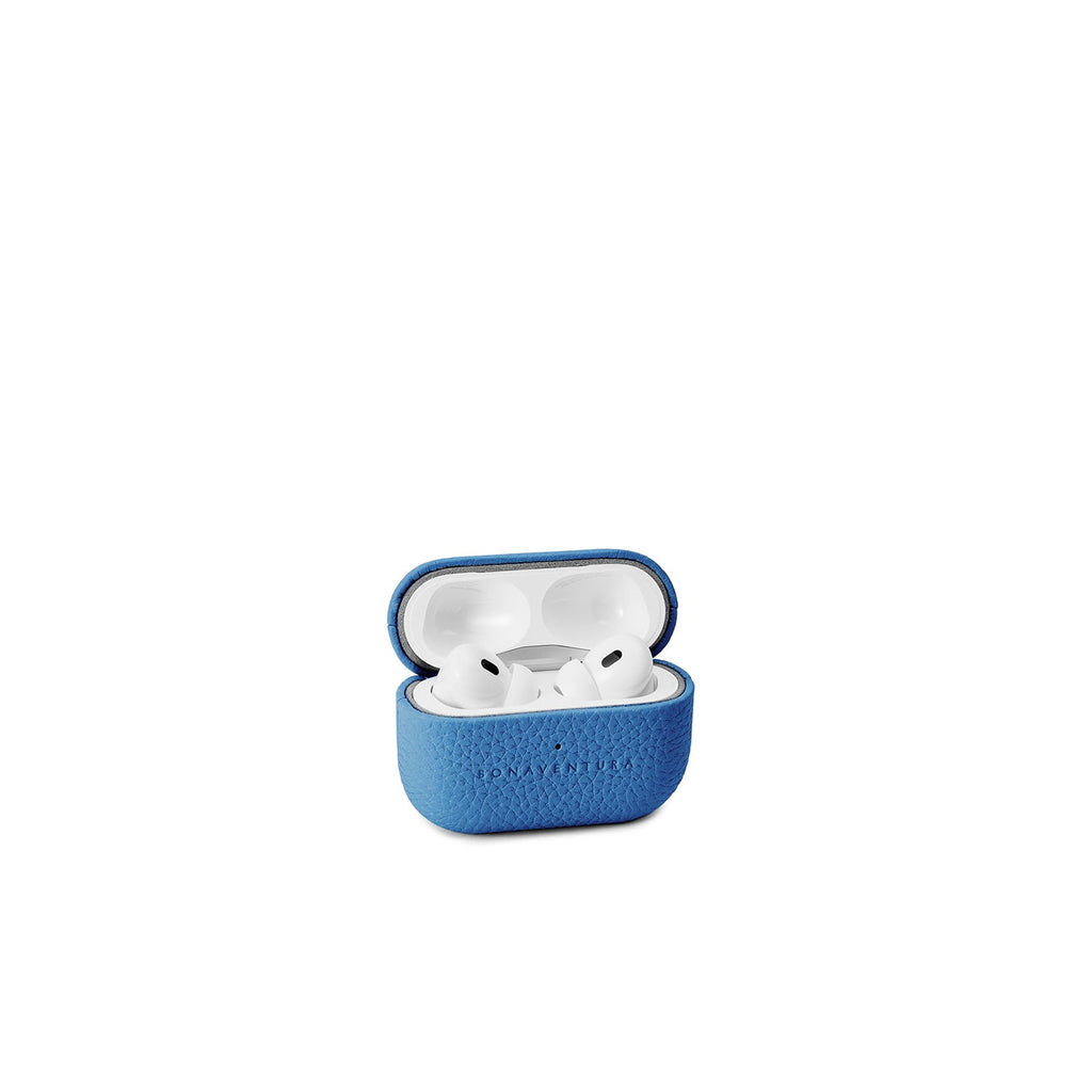 SAVOIA × BONAVENTURA AirPods Case Shrink Leather (Savoia Blue - Pro 2nd Gen)