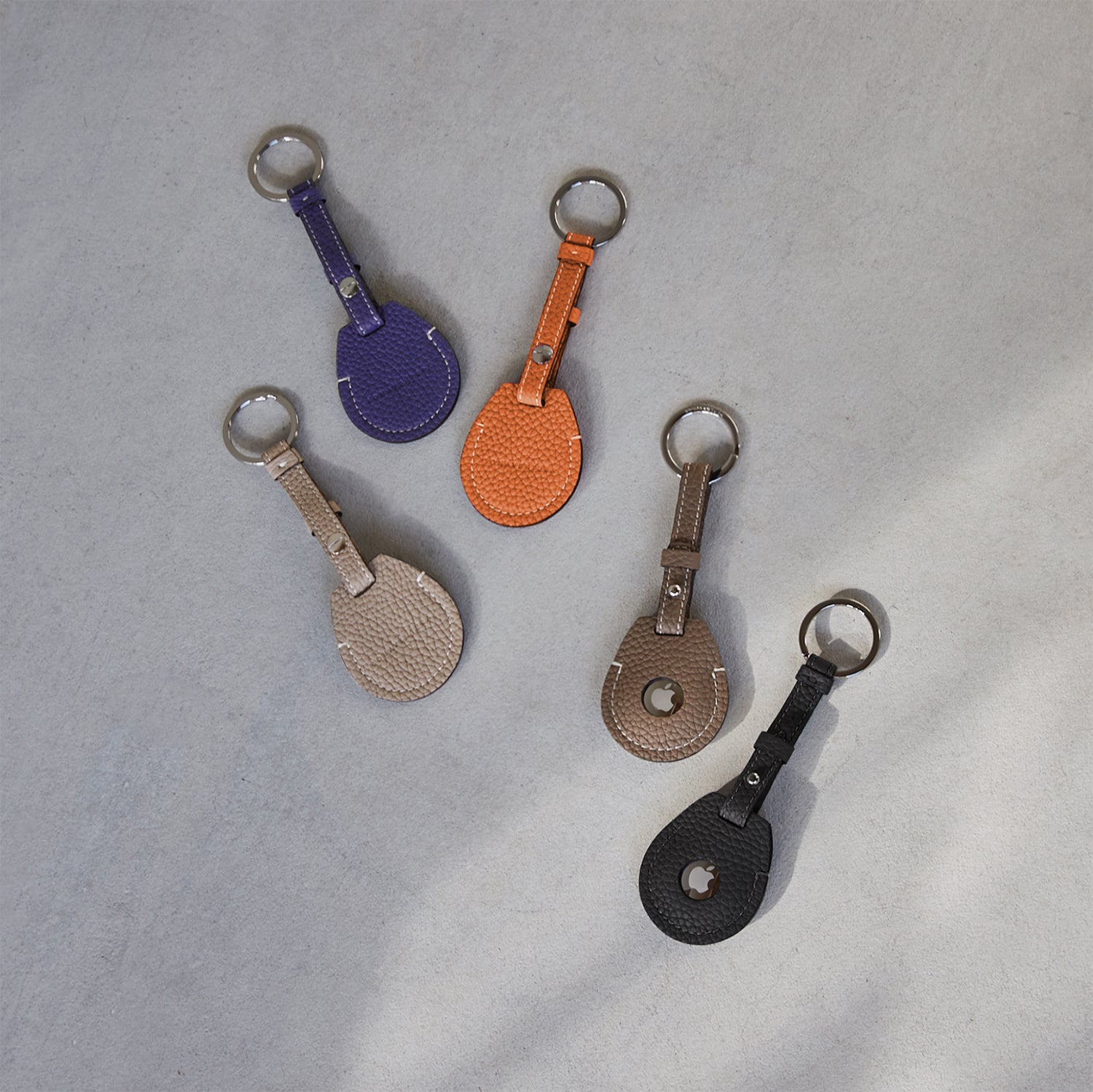 AirTag Keyring Bottalato Leather