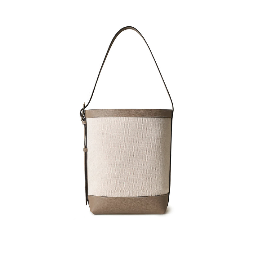 Mina Canvas Basket Bag