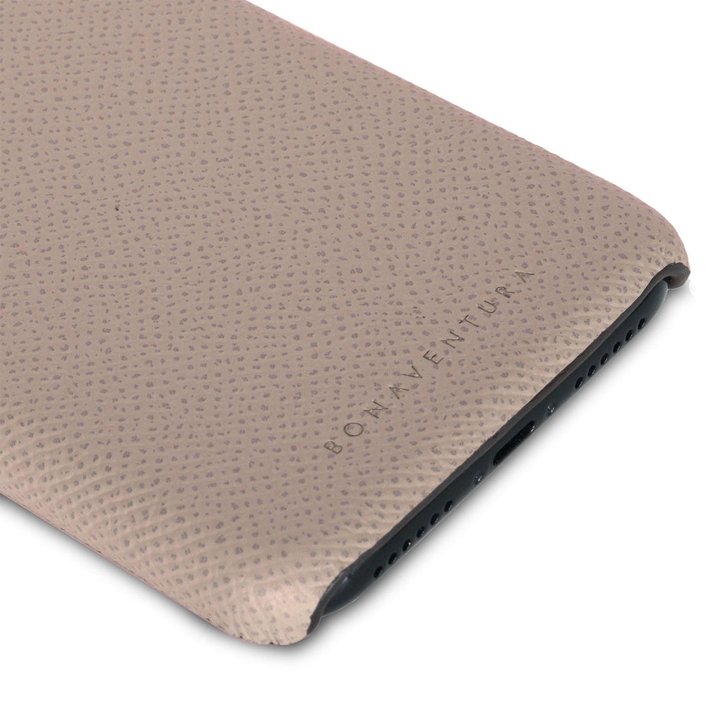 iPhone 11 Back Cover Case Nobile Leather (Greige)