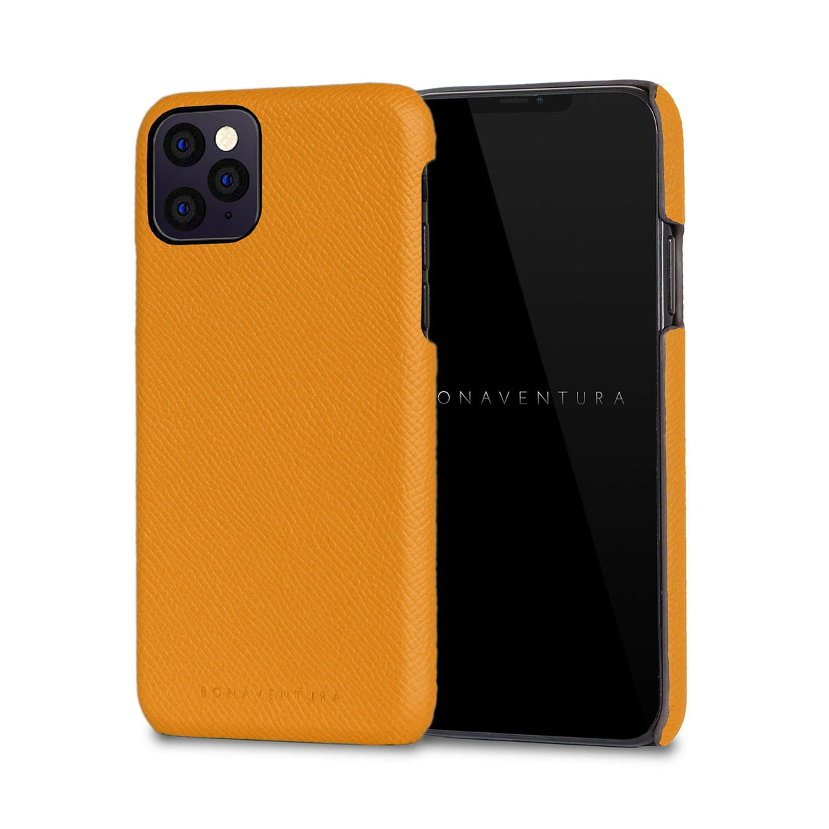 iPhone 11 mini Back Cover Case Nobile Leather (Mimosa yellow)