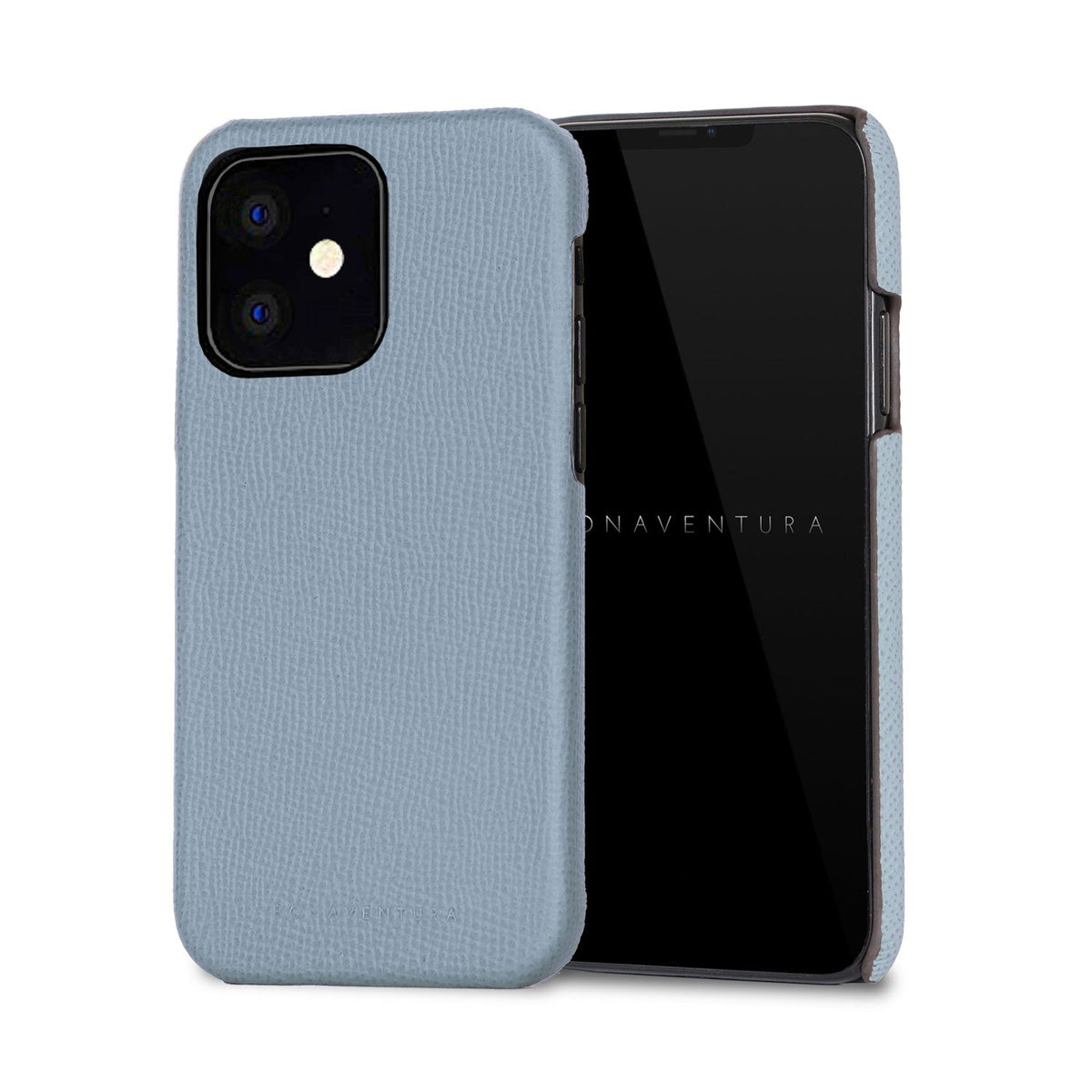 iPhone 12 mini Back Cover Case Nobile Leather (Blue Lin)