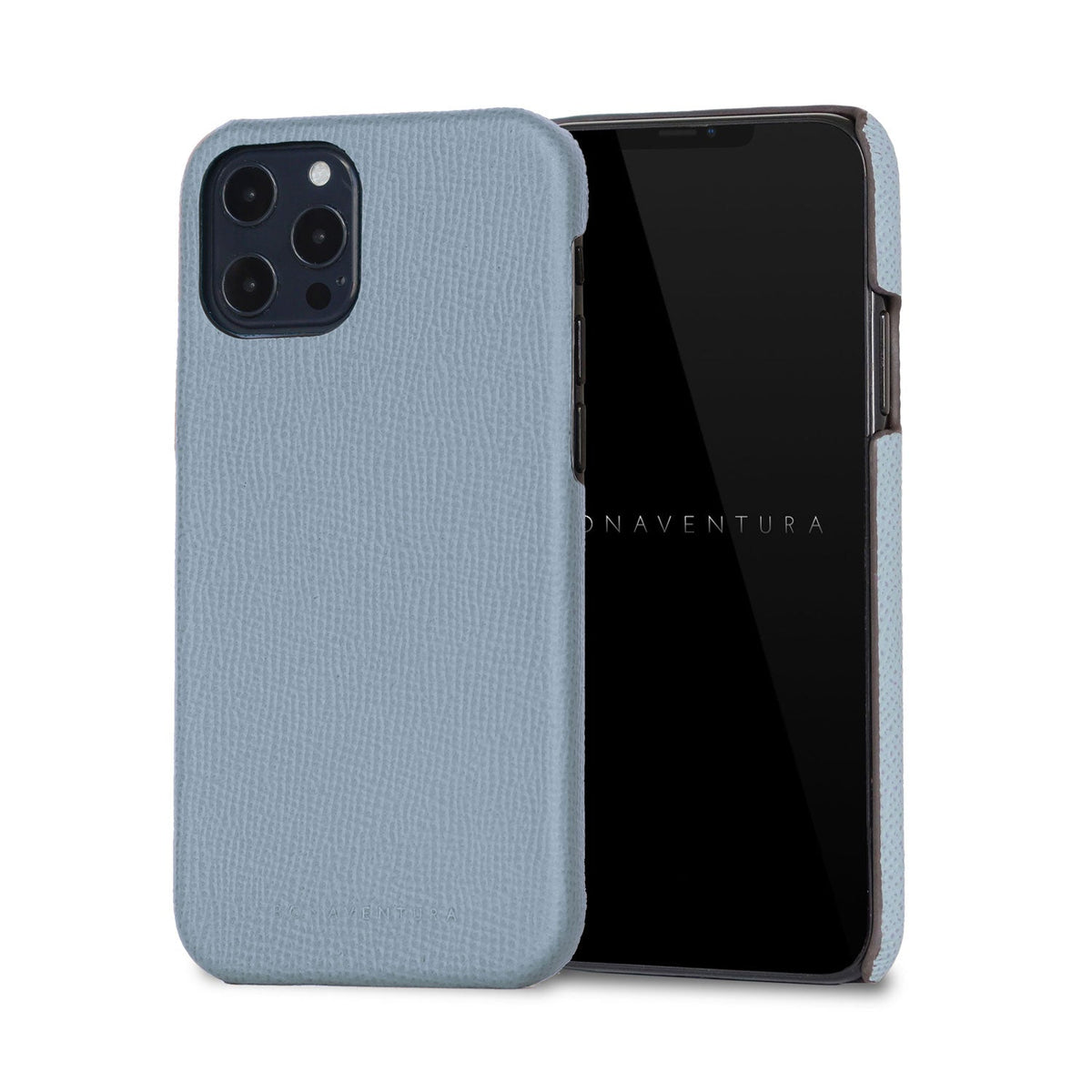 iPhone 12 Pro Max Back Cover Case Nobile Leather (Blue Lin)