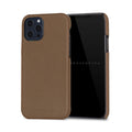 iPhone 12 Pro Max Back Cover Case Nobile Leather (Etoupe)