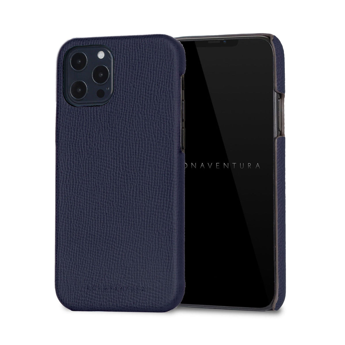 iPhone 12 Pro Max Back Cover Case Nobile Leather (Navy)