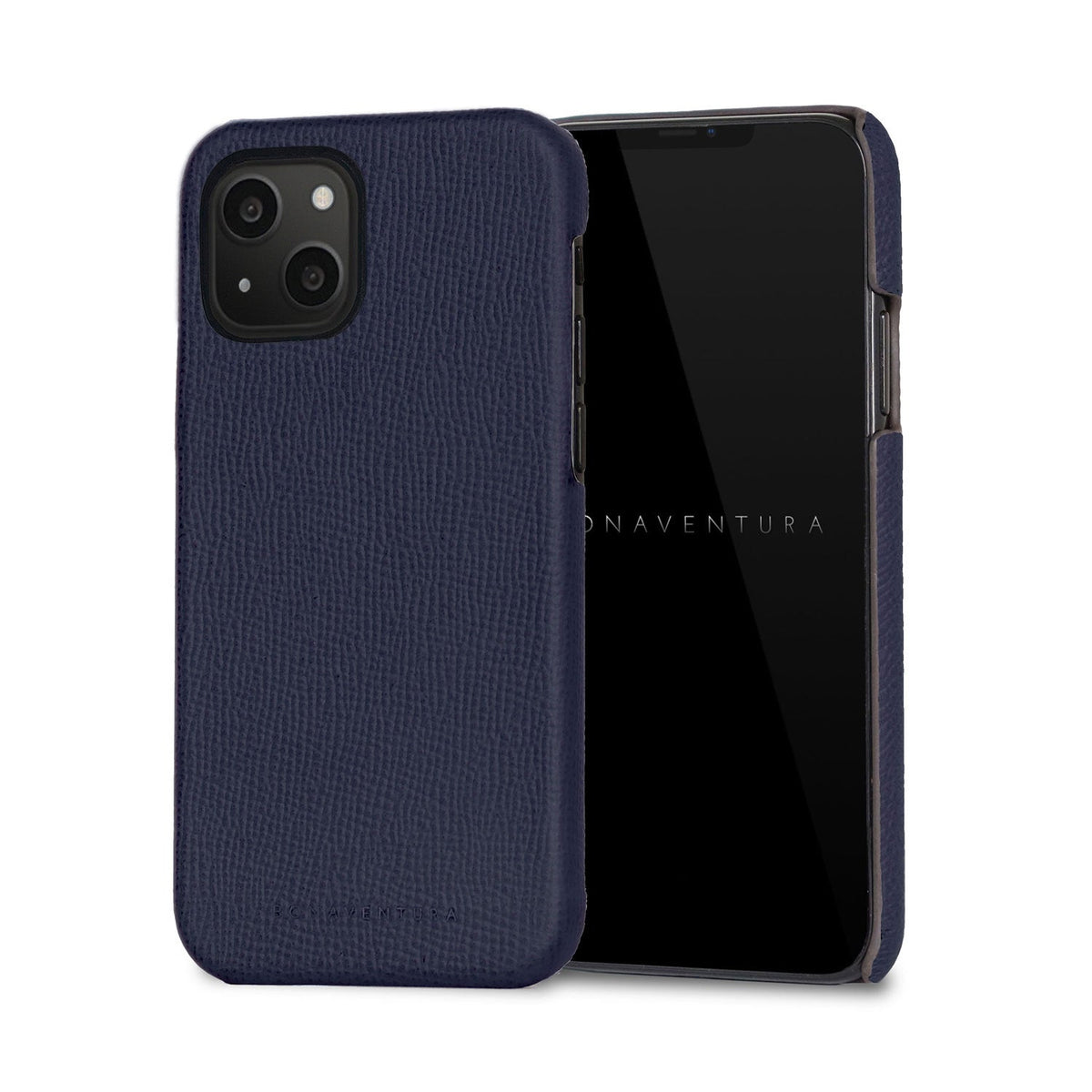 iPhone 13 Back Cover Case Nobile Leather (Navy)