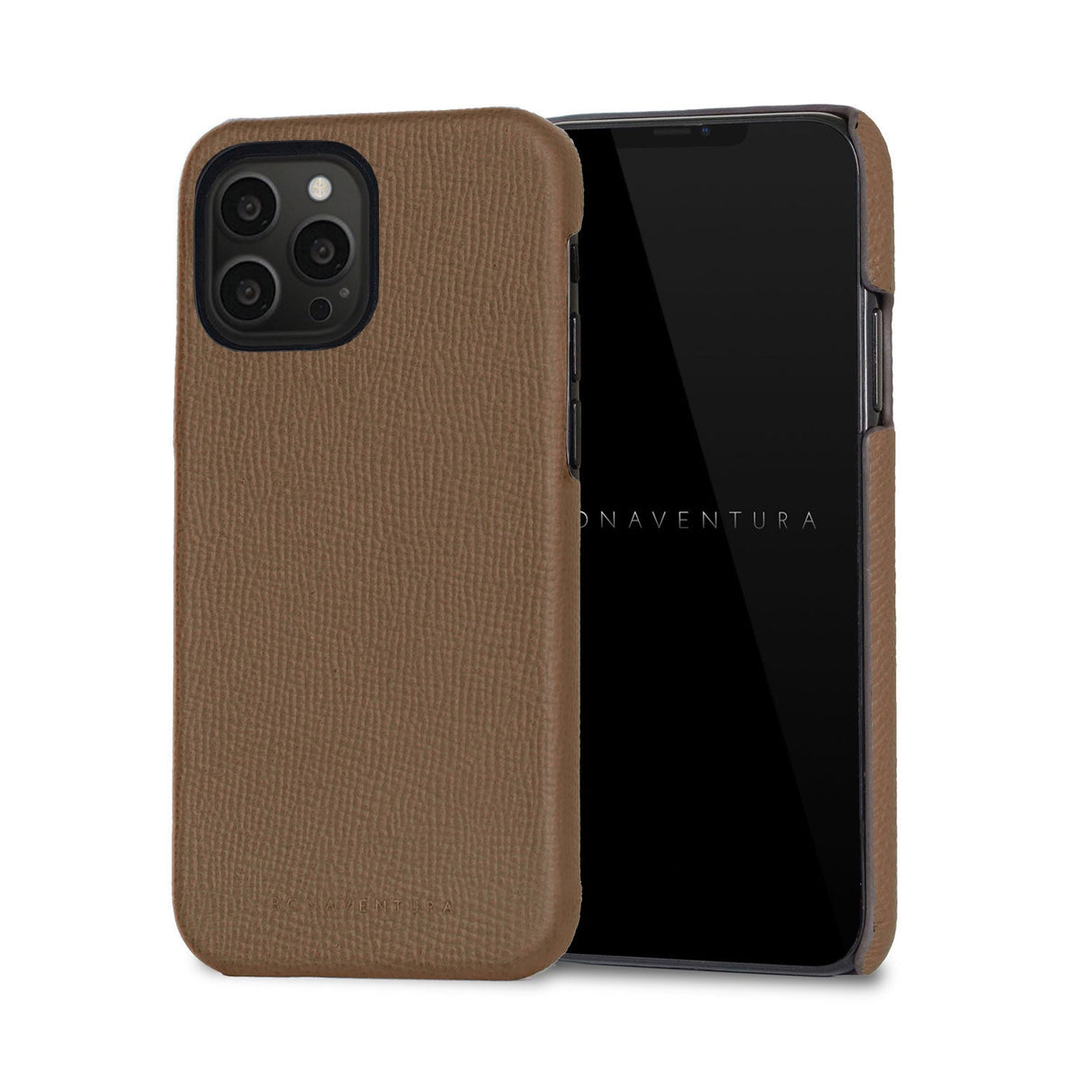 iPhone 13 Pro Back Cover Case Nobile Leather (Etoupe)