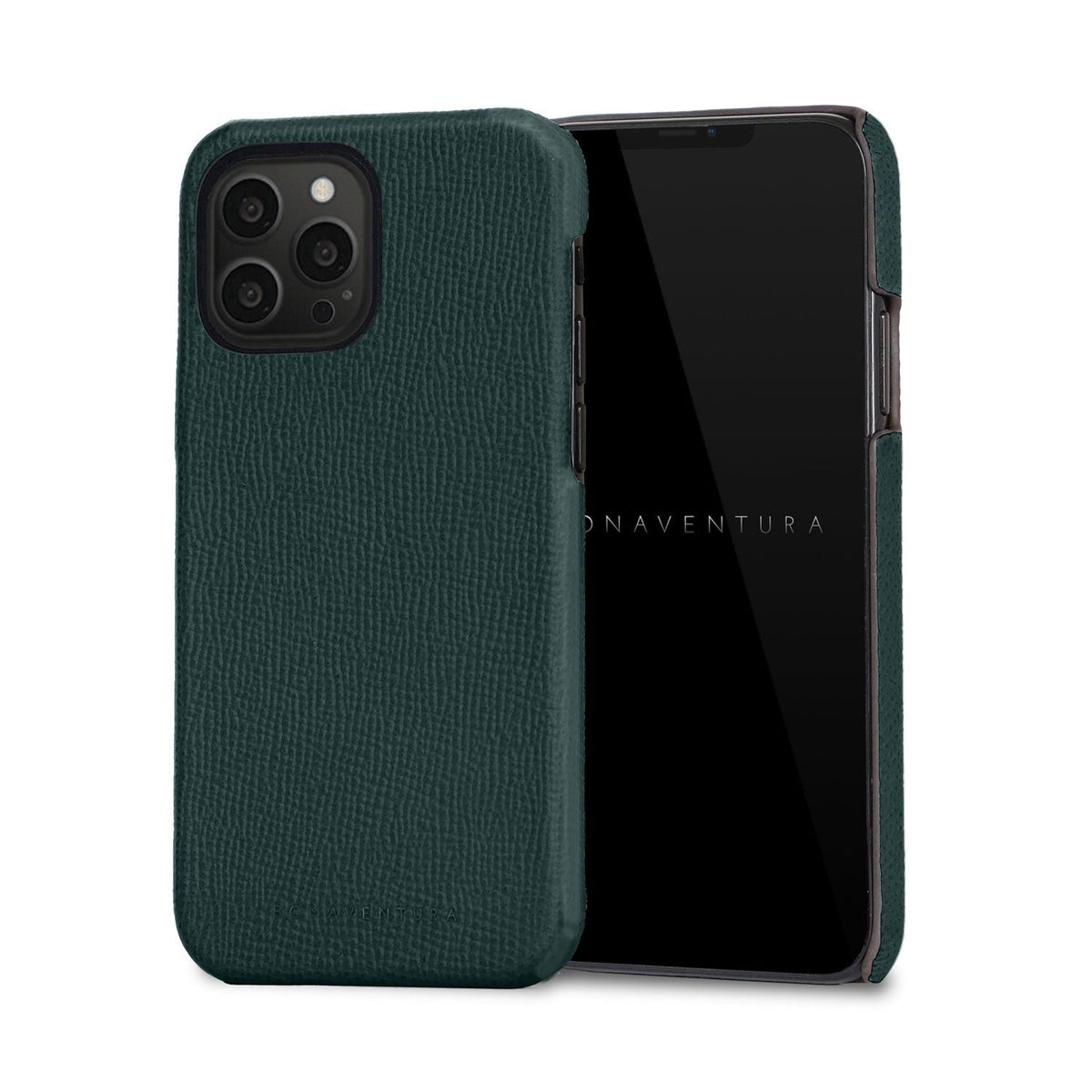 iPhone 13 Pro Back Cover Case Nobile Leather (Malachite Green)