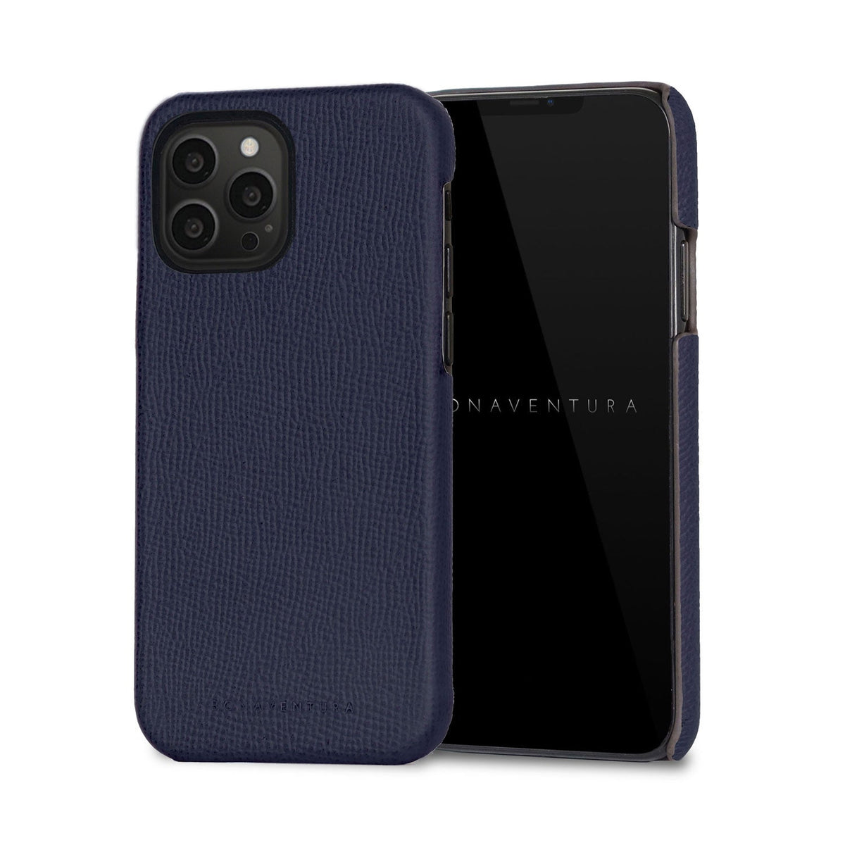iPhone 13 Pro Back Cover Case Nobile Leather (Navy)