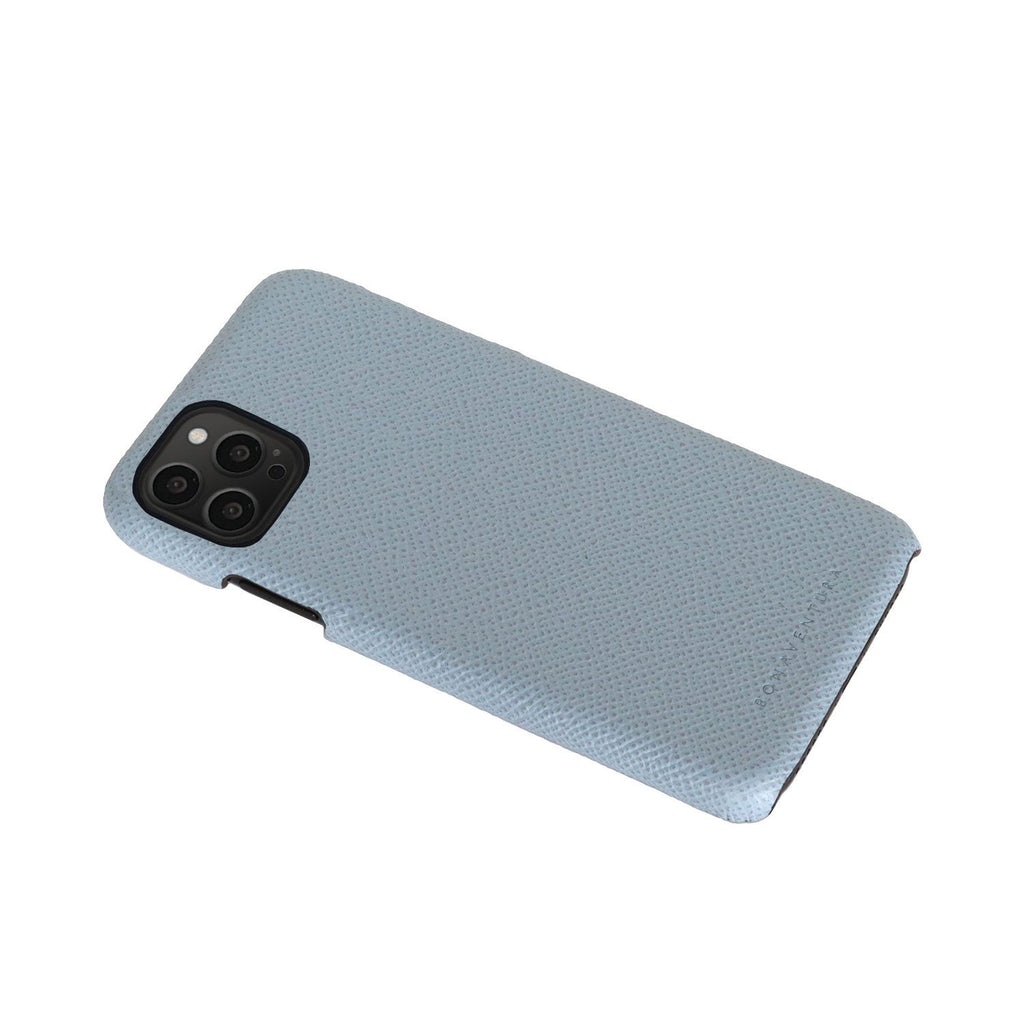 iPhone 13 Pro Max Back Cover Case Nobile Leather (Blue Lin)
