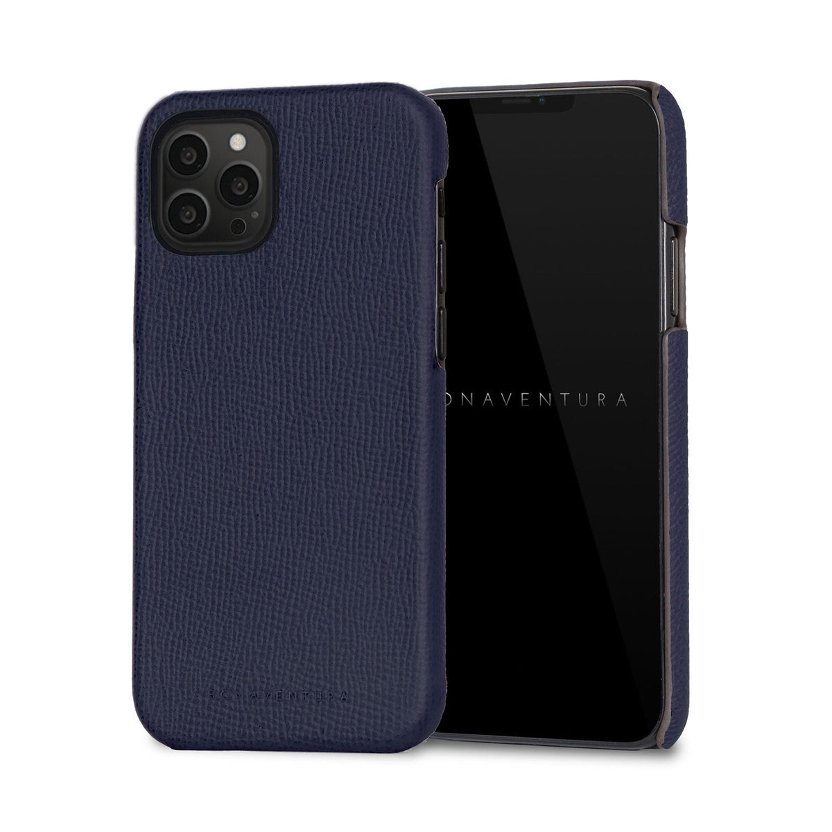 iPhone 13 Pro Max Back Cover Case Nobile Leather (Navy)