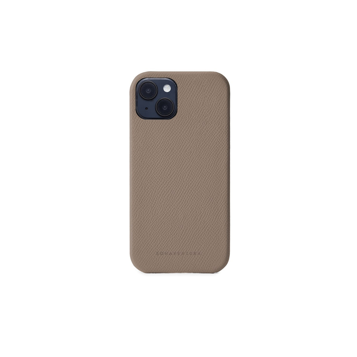 iPhone 14 Back Cover Case Nobile Leather (Etoupe)