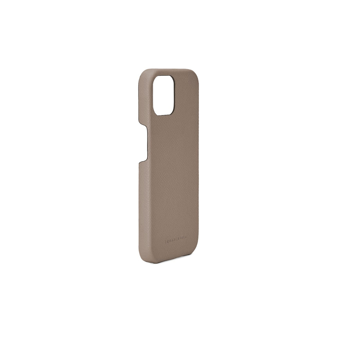 iPhone 14 Back Cover Case Nobile Leather (Etoupe)