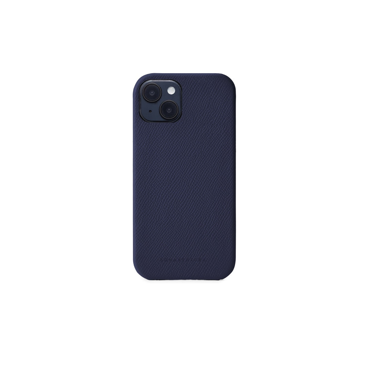 iPhone 14 Back Cover Case Nobile Leather (Navy)
