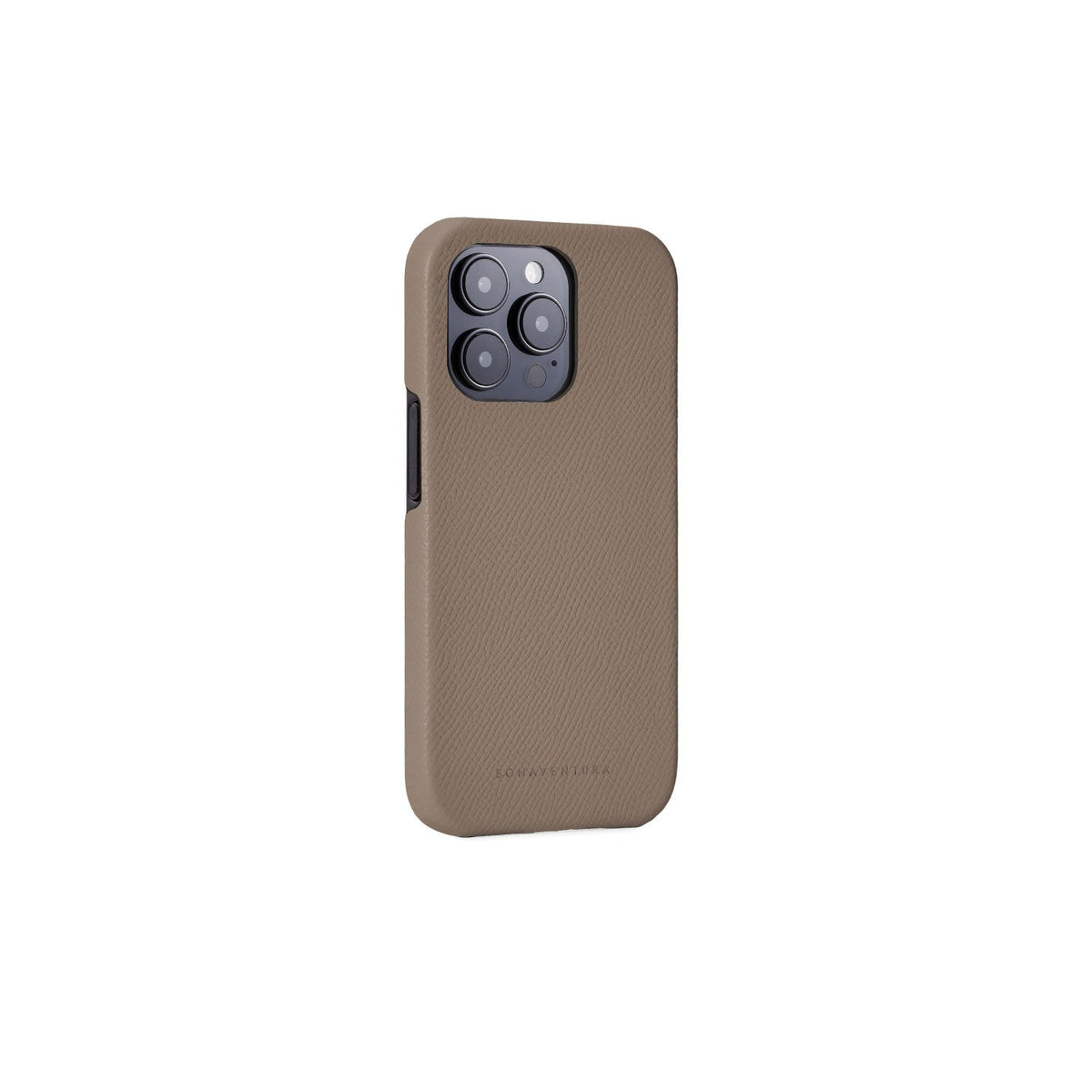 iPhone 14 Pro Back Cover Case Nobile Leather (Etoupe)