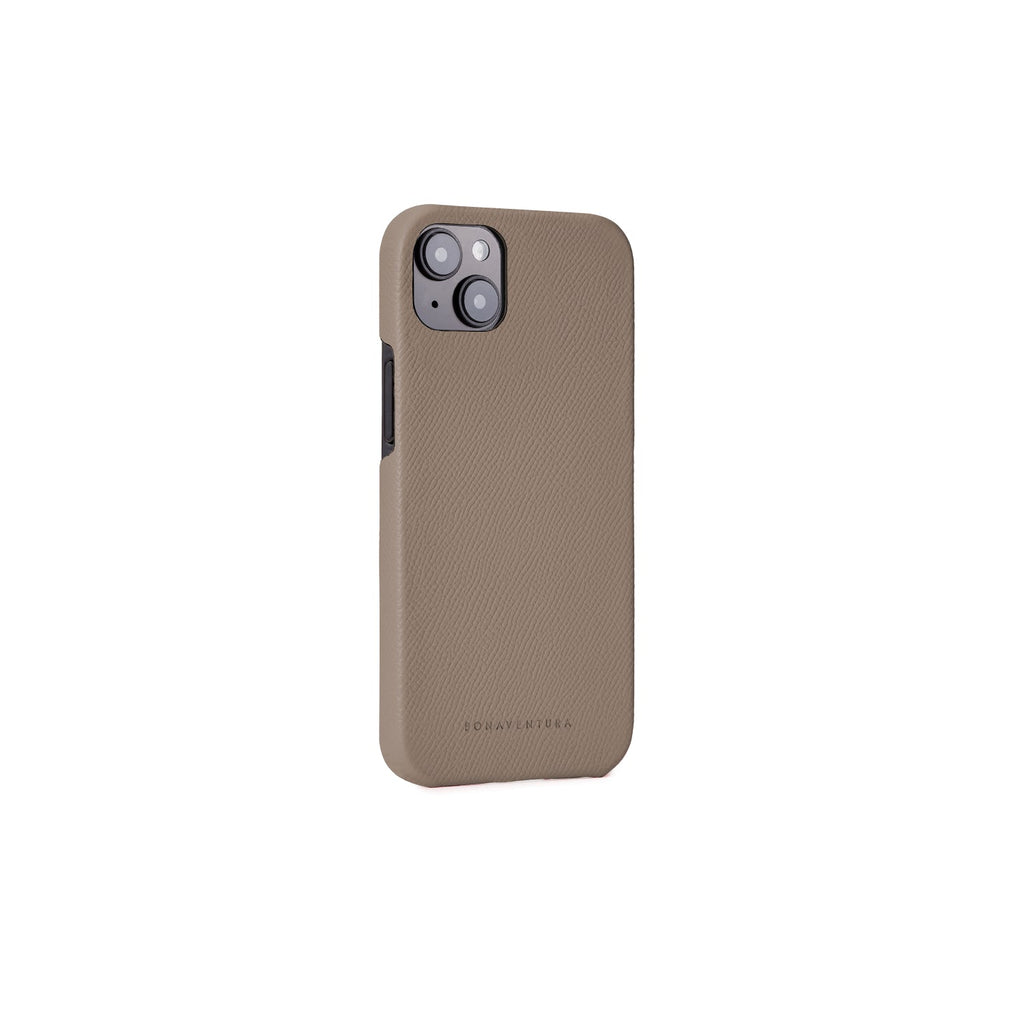 iPhone 14 Plus Back Cover Case Nobile Leather (Etoupe)