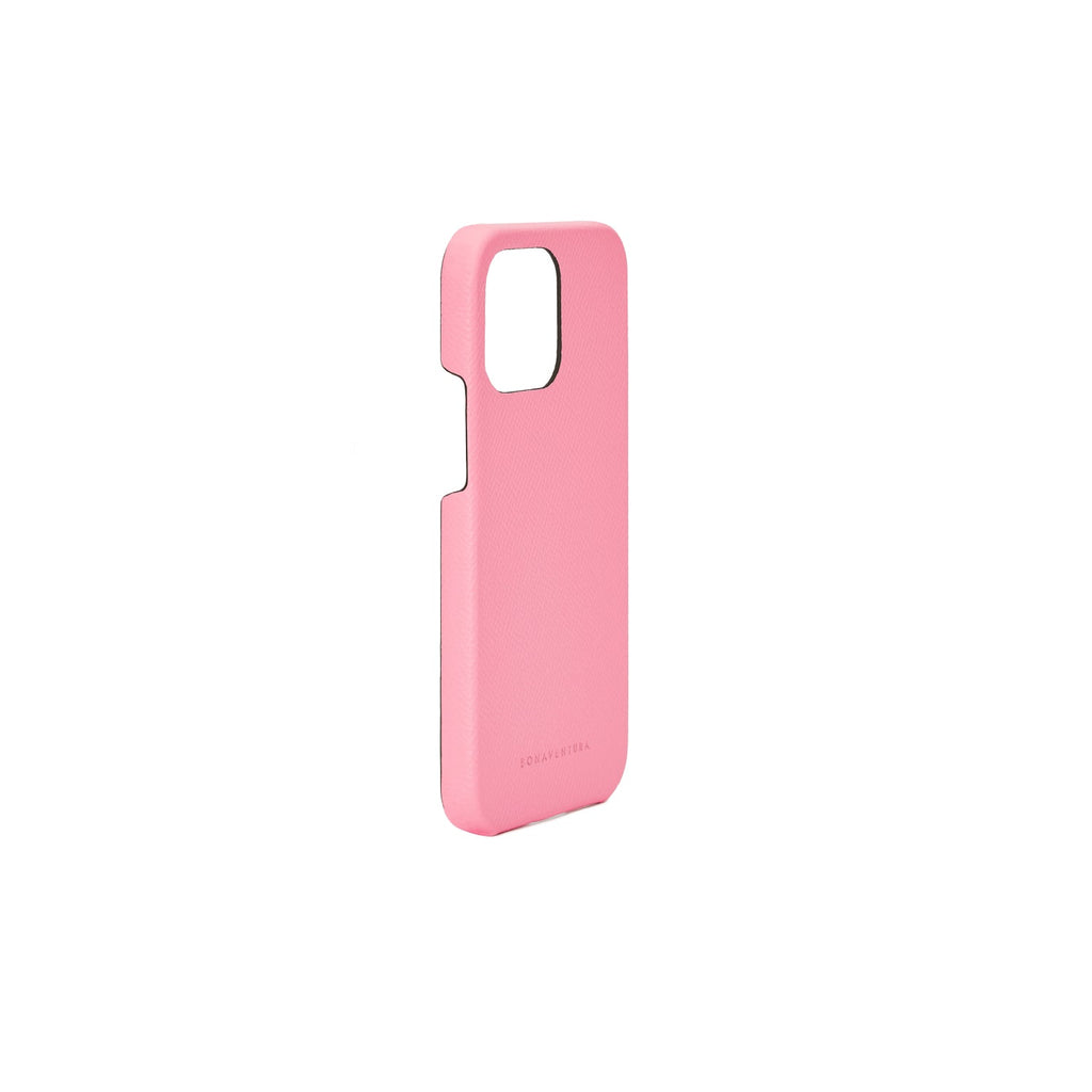 iPhone 14 Pro Max Back Cover Case Nobile Leather (Icicle Pink)