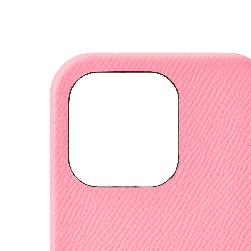 iPhone 14 Pro Max Back Cover Case Nobile Leather (Icicle Pink)