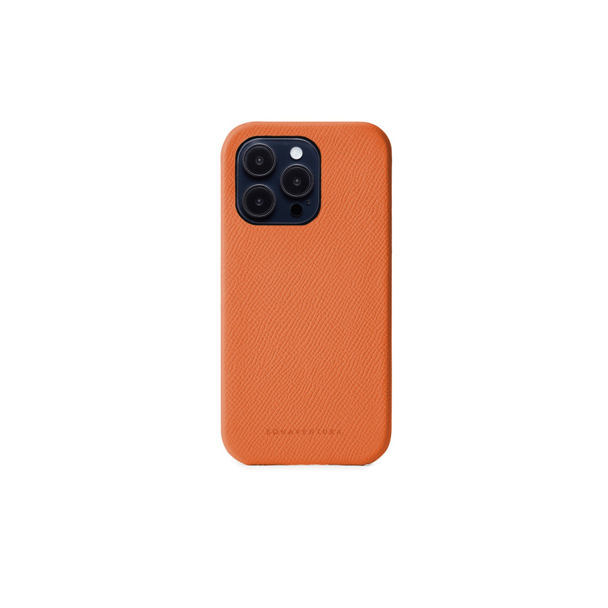 iPhone 14 Pro Max Back Cover Case Nobile Leather (Orange)